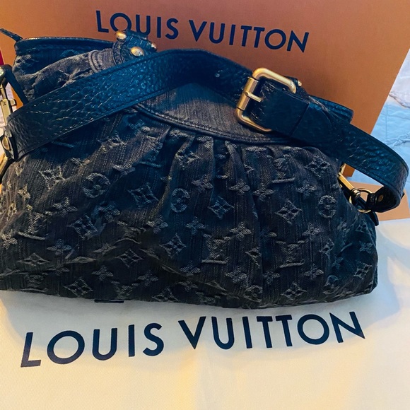 Louis Vuitton Monogram Denim Neo Cabby MM Tote - Picture 7 of 16